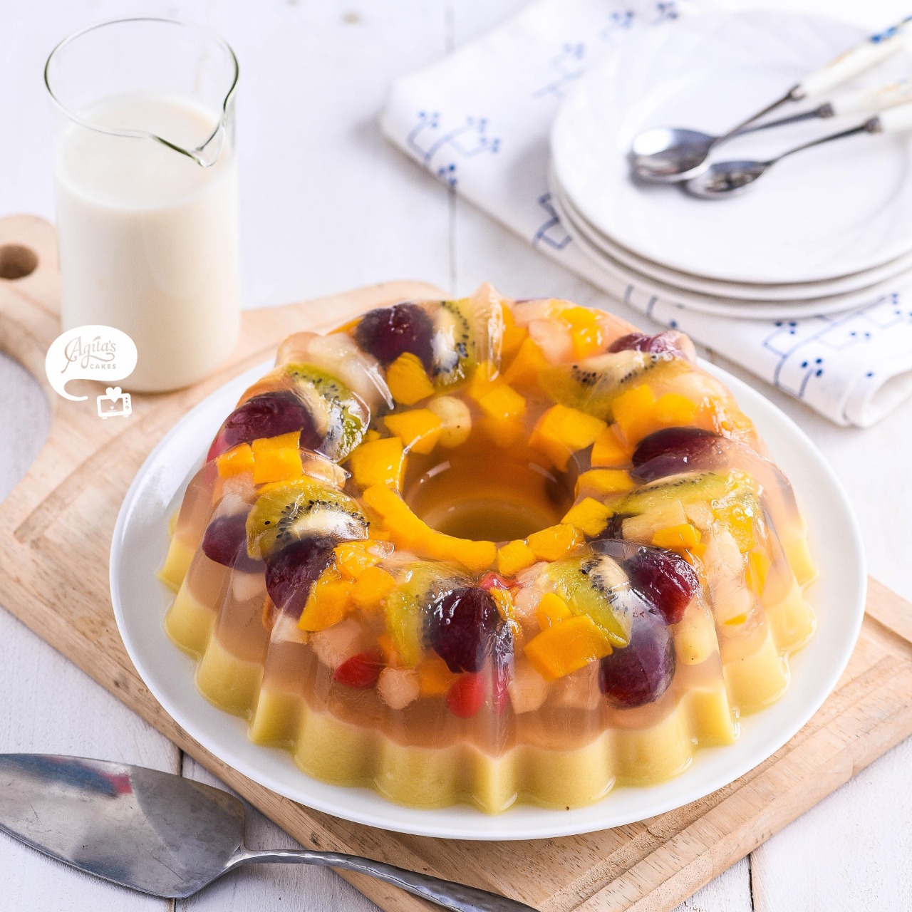 Puding Buah Loyang